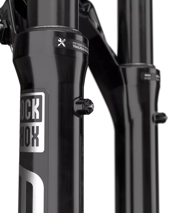 2023 RockShox ZEB Ultimate Charger 3 RC2 Suspension Fork - 29", 180 mm, 15 x 110 mm, 44 mm Offset, Gloss Black, A2