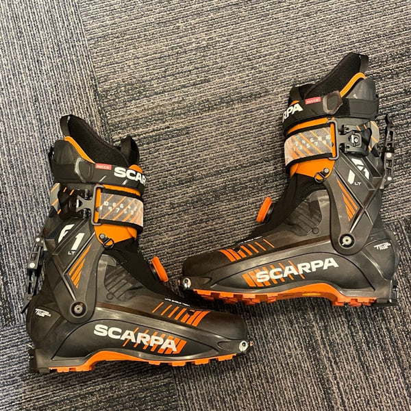 USED Scarpa F1LT Alpine Touring Boots size 28