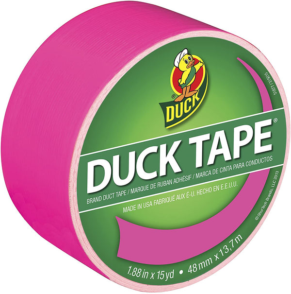 Duct Tape Neon Pink Duck Brand