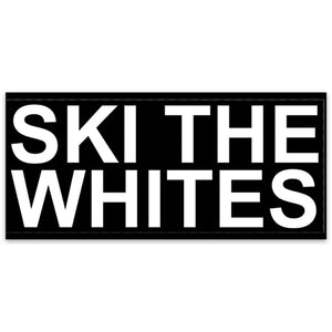 Ski The Whites Sticker